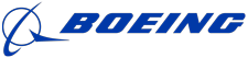 Boeing logo.