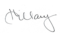 Hillary Baltimore's signature.