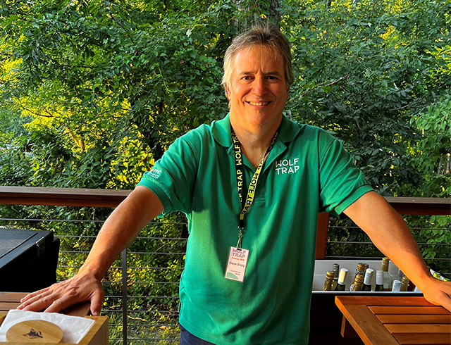 Wolf Trap Volunteer Steve Brody.