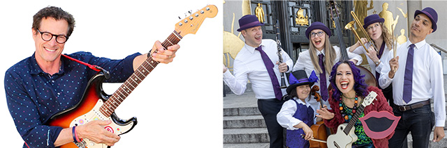 Danny Weinkauf & his Red Pants Band and Lucy Kalantari & the Jazz Cats.