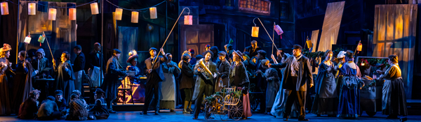 Scene from Wolf Trap Opera's La bohème.