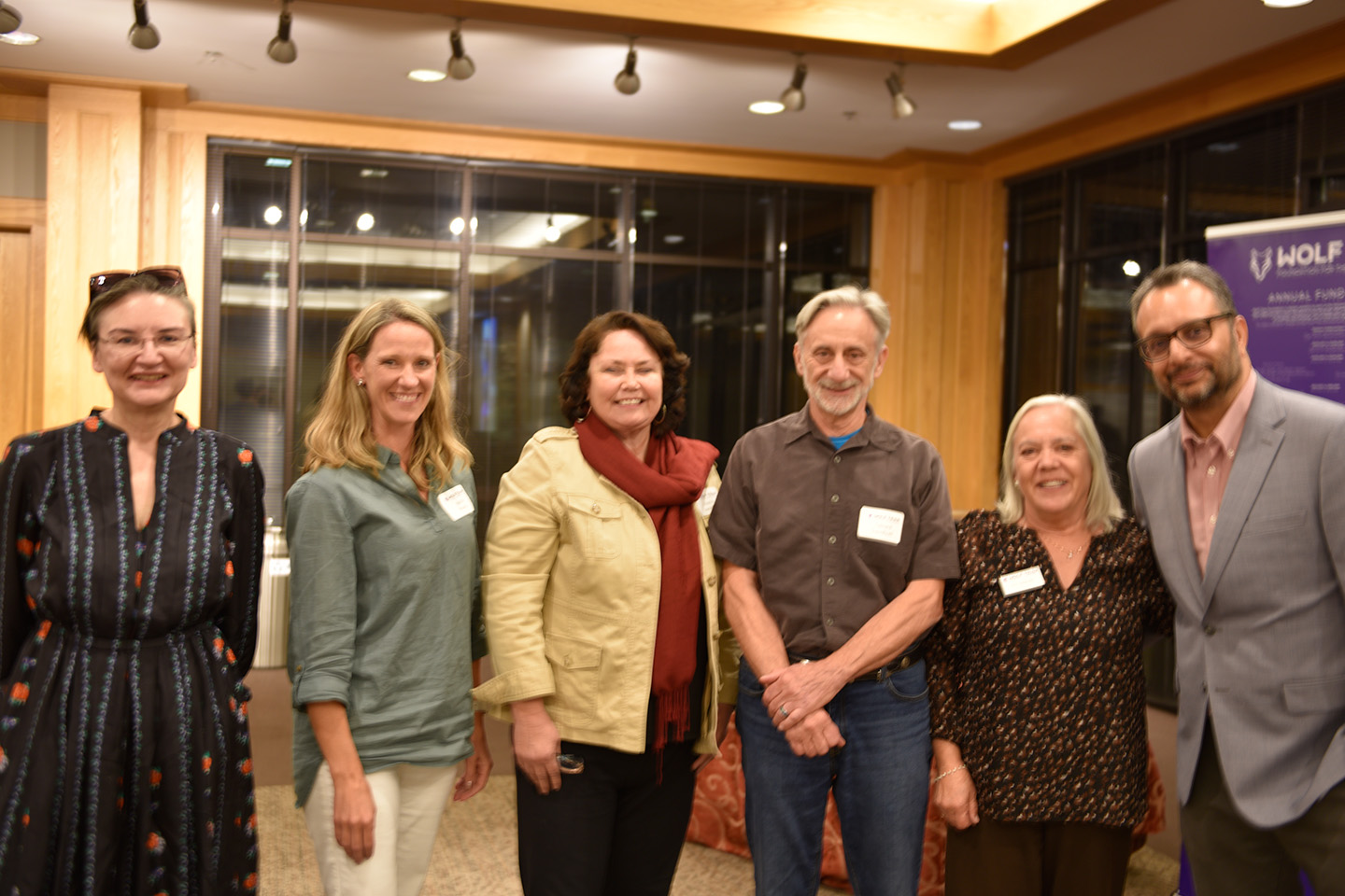 Volunteer honorees pose with Arvind Manocha.