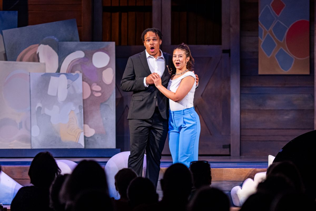 Scene from Wolf Trap Opera's Aria Jukebox.