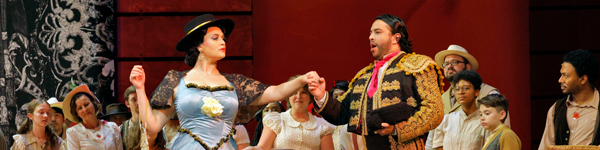 Scene from Wolf Trap Opera's Carmen.