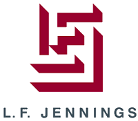 J. F. Jennings logo.