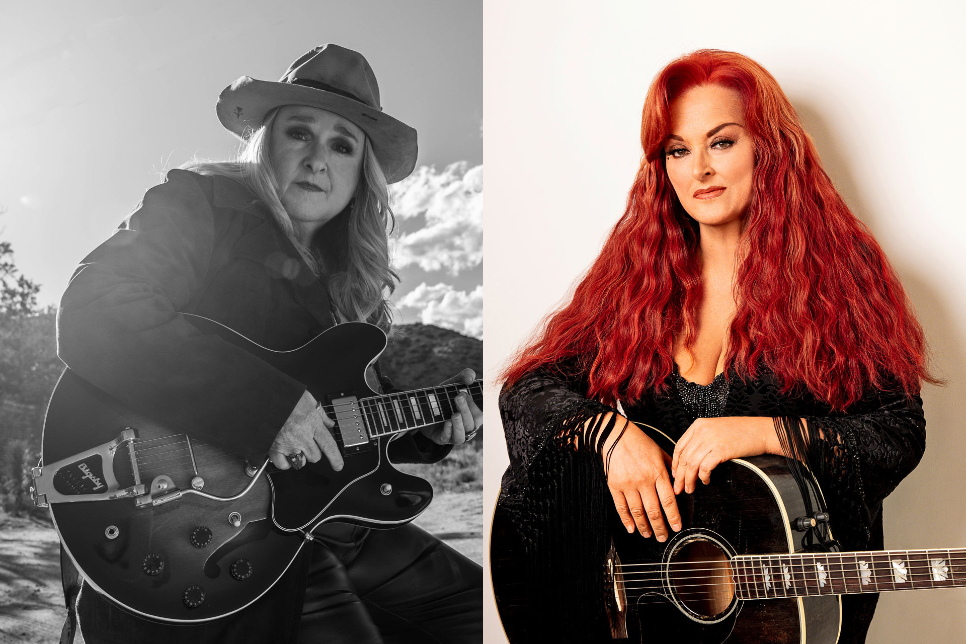 Melissa Etheridge and Wynonna Judd.